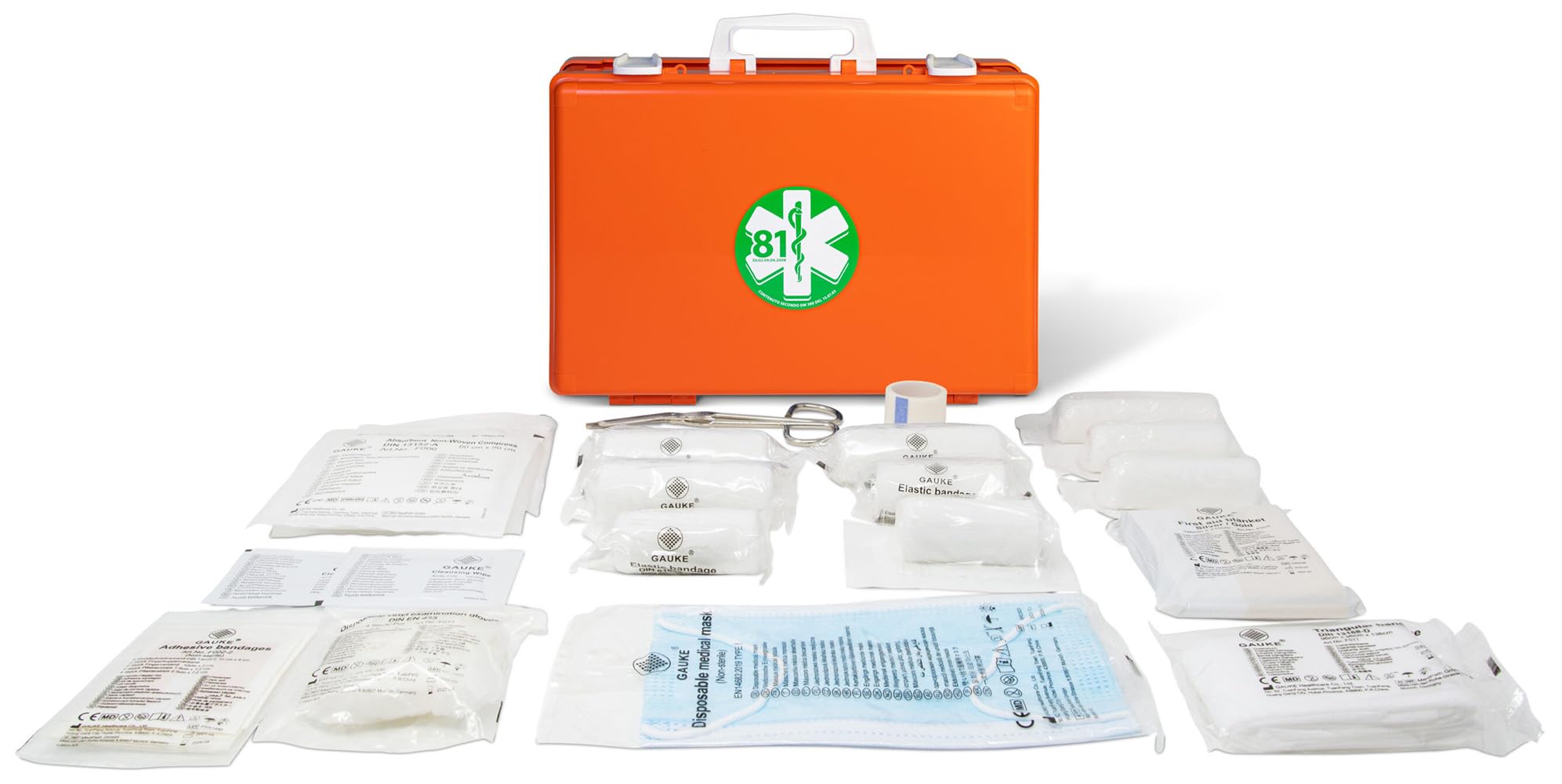 Valigetta di Pronto Soccorso per auto normaDIN 13169-E