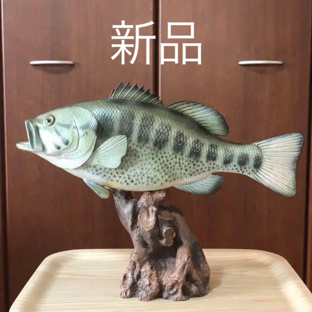 Amazon.co.jp: ブラックバス オブジェ : ホーム＆キッチン