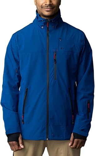 Apricoat Adventure 20 - Chaqueta de invierno con aislamiento para hombre y mujer para snowboard senderismo senderismo campamento esquí Rojo - disponible en Yaxa Colombia