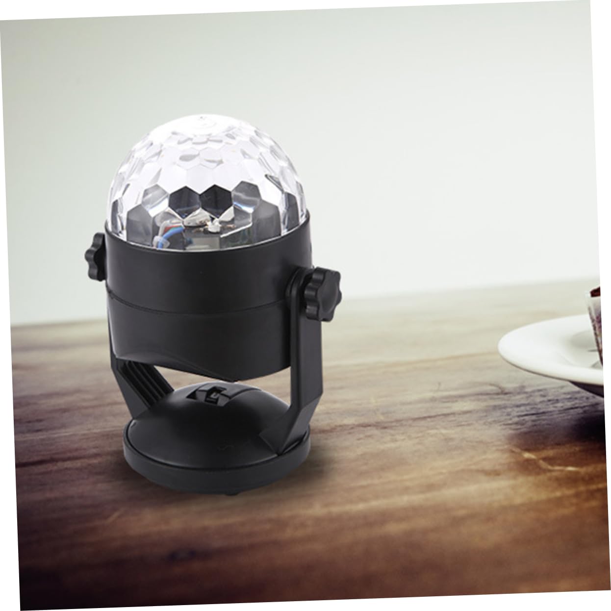 TOPPERFUN Car Christmas Warning Strobe Led Stage Lamp Projection Beam Cup Mount Energy Efficient Black