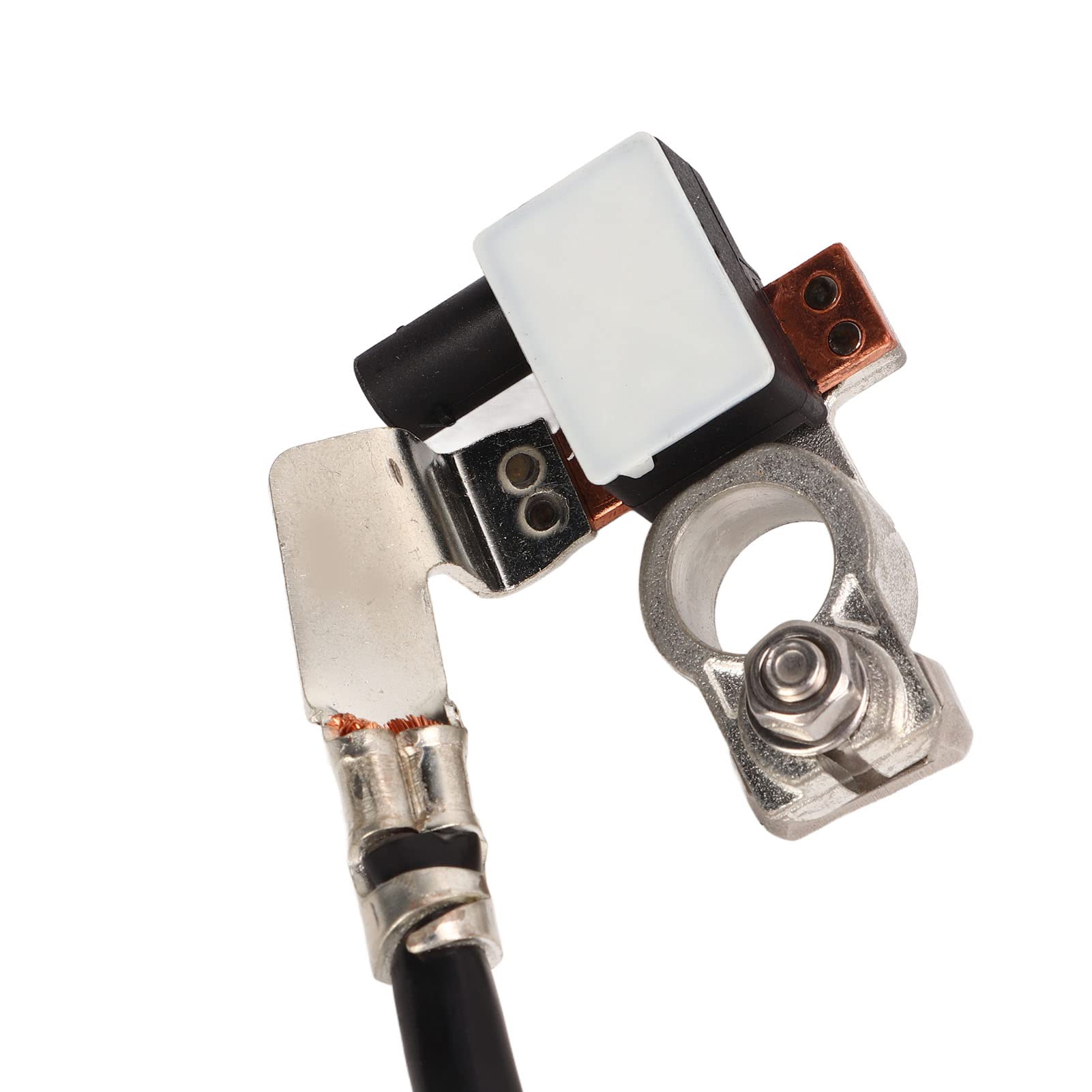 Tnfeeon Cable de Batería Negativo para 2012 2018 y Escape 2013 2019 Terminales de Acero Inoxidable Cable de Tierra de Goma Térmica Ajuste Directo para Reparación de Bricolaje