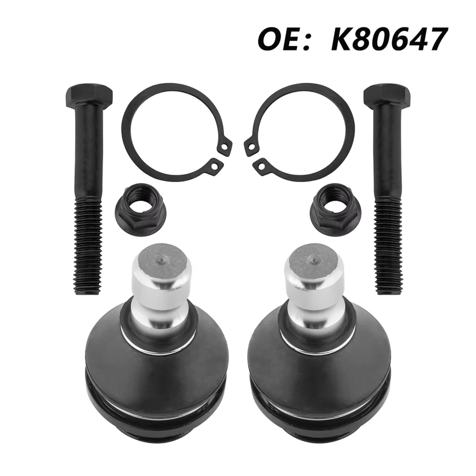 Juntas Bolas Juntas de rótula compatible con Nissan para Armada 2005-2015 para Frontier 2005-2019 delantera inferior K80647 dirección