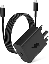 60W Fast Charger with USB C to C Data Cable 1m for Samsung S26 Ultra, 45W 25W USB C Plug Fast Charge for Galaxy S26+ S25 FE Ultra S24 S23 S22 S21 A16 A06 A17 A56 A36 A26 Z Flip7 Z Fold7 Tab S10 A11+