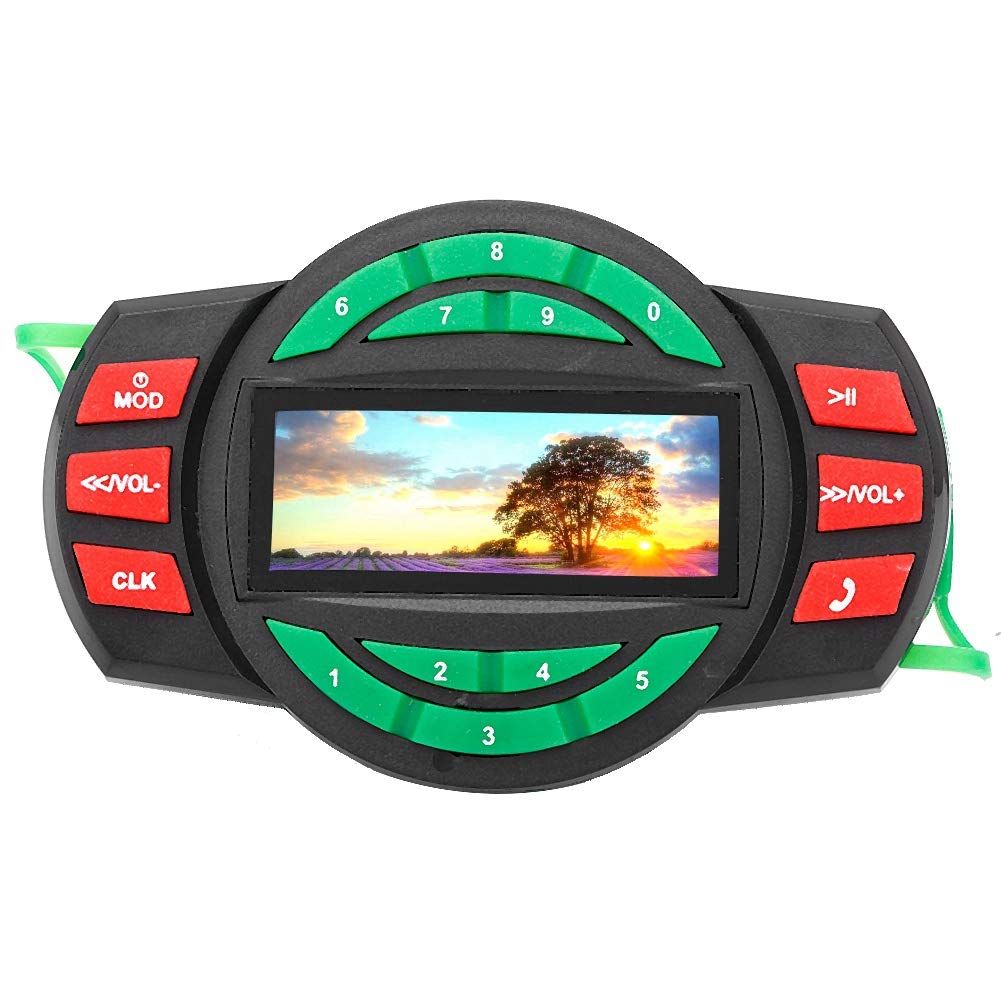 Lettore MP3 per moto BT, Fydun Lettore MP3 impermeabile per moto Lettore MP3 per radio BTcon supporto per ricarica telefono Supporto USB Riproduzione USB, riproduzione scheda TF, formato MP3