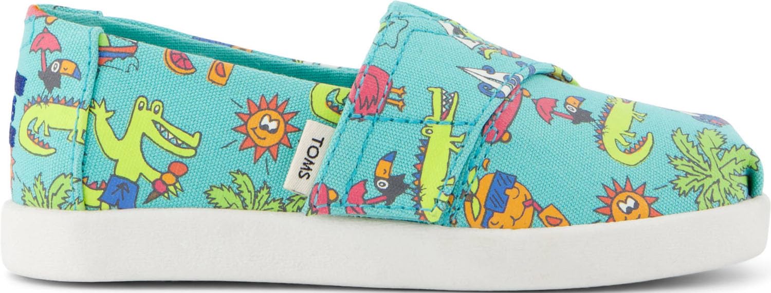 TOMS Classic Alpargata Shoes - Stylish Canvas Footwear Supporting Mental Health Resources - Durable Textile Uppers, Comfortable Fit