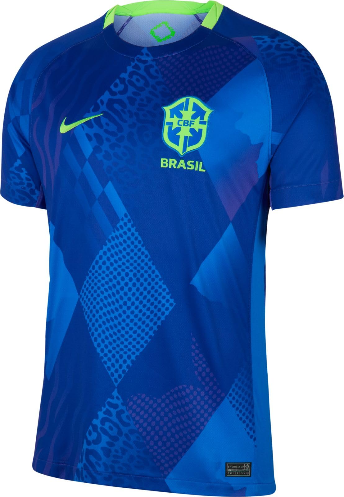 Nike Fussballtrikot Stadium Away Replika Dri-FIT Soar/Electric Green XL