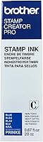 Vista 4 de Paquete de 3 repuestos de tinta Stamp Creator para sello de goma (azul) para Brother SC2000 StampCreator