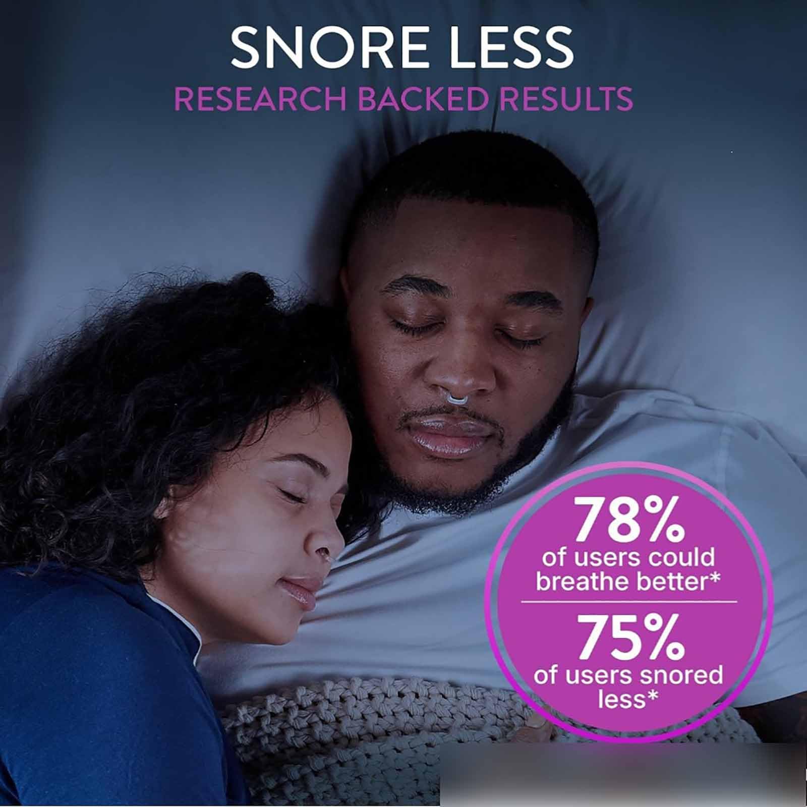 3 Pcs Anti-Snoring Nose Clip, Snore Stopper for Men & Women, Compact Sleep Support Accessory Set — Amazon image 3