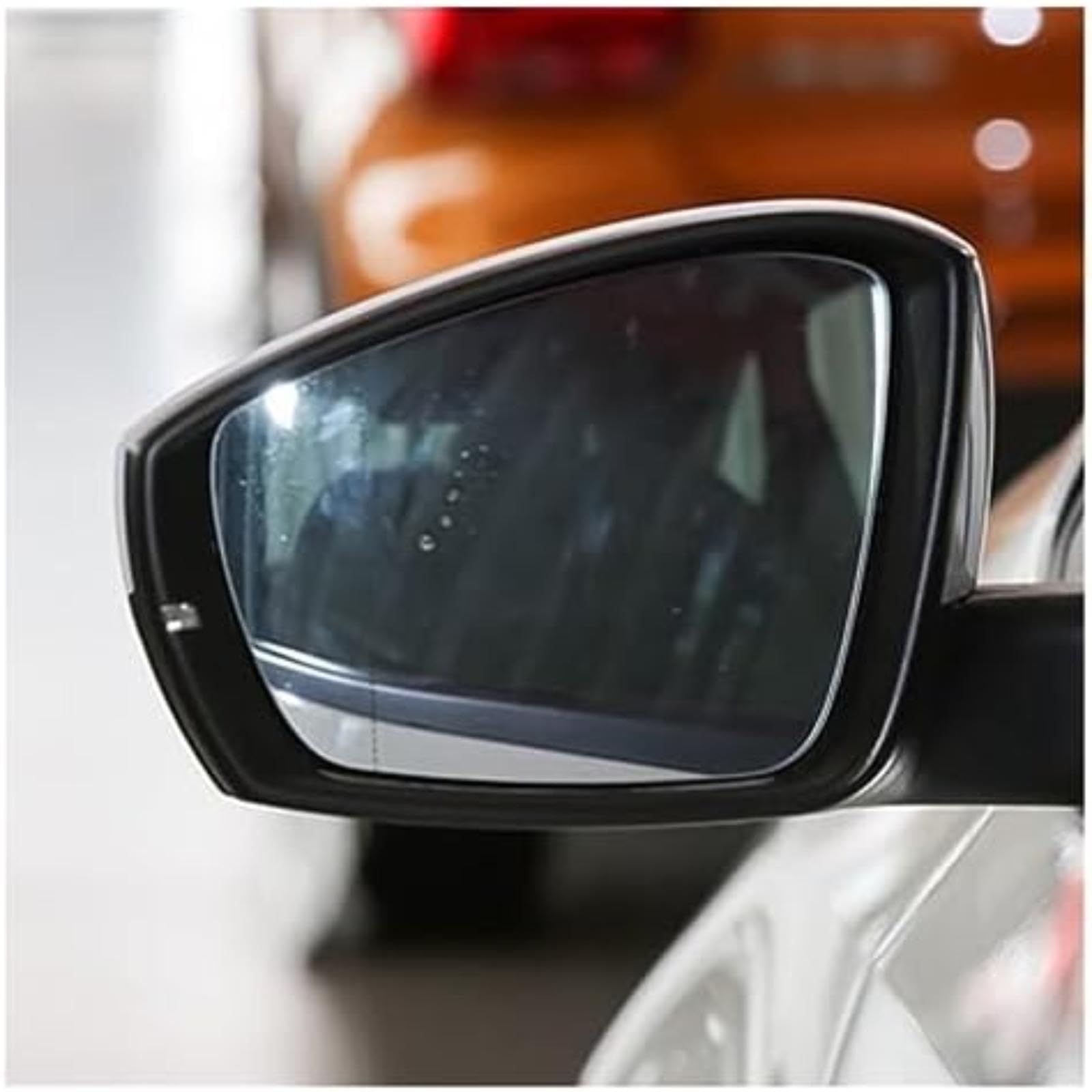 Szkło lusterka bocznego samochodu, dla Vw, dla Polo 2014-2018 Lusterka boczne Soczewka wsteczna biała z podgrzewanymi drzwiami funkcyjnymi Lusterko boczne (C 2PCS left and right)