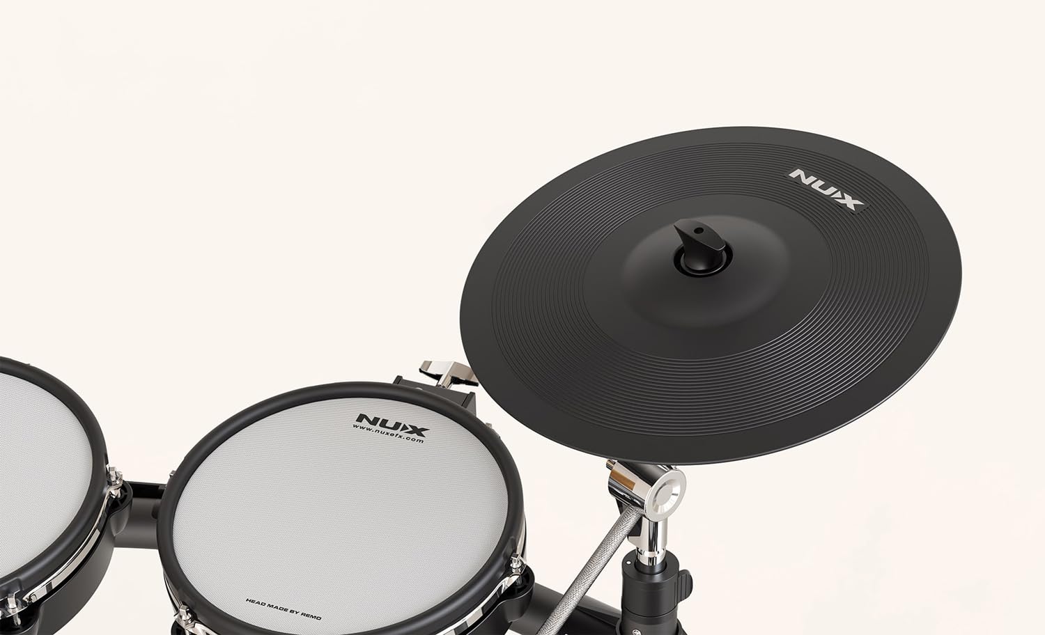 Nux DM-8 E-Dum elektronisches Schlagzeug Drumset + keepdrum Zubehör-Set