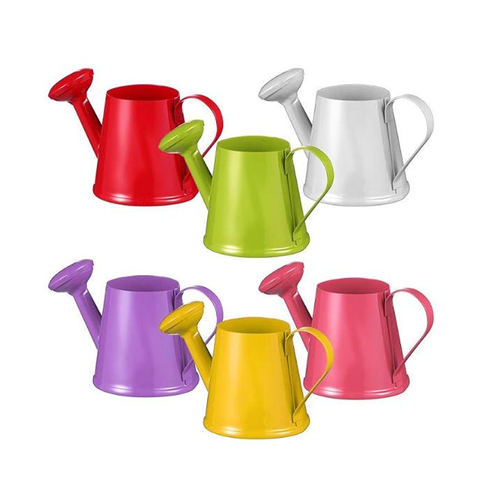 Small Watering Can, Mini Watering Can for Indoor Plants, Childrens Watering Can with Rose, Kids Watering Cans Set of 6, Childs Watering Can for Indoor Gardening, Watering Can Kids