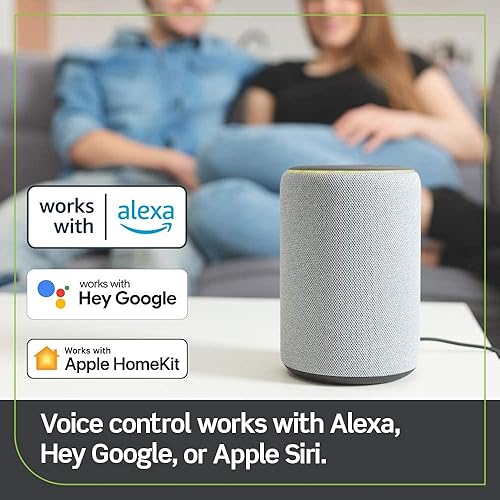 Vista 52 de Leviton - Decora Smart D2MSD-1RW, Interruptor de regulador de intensidad con detector de movimiento, Wi-Fi, segunda generación, requiere cable