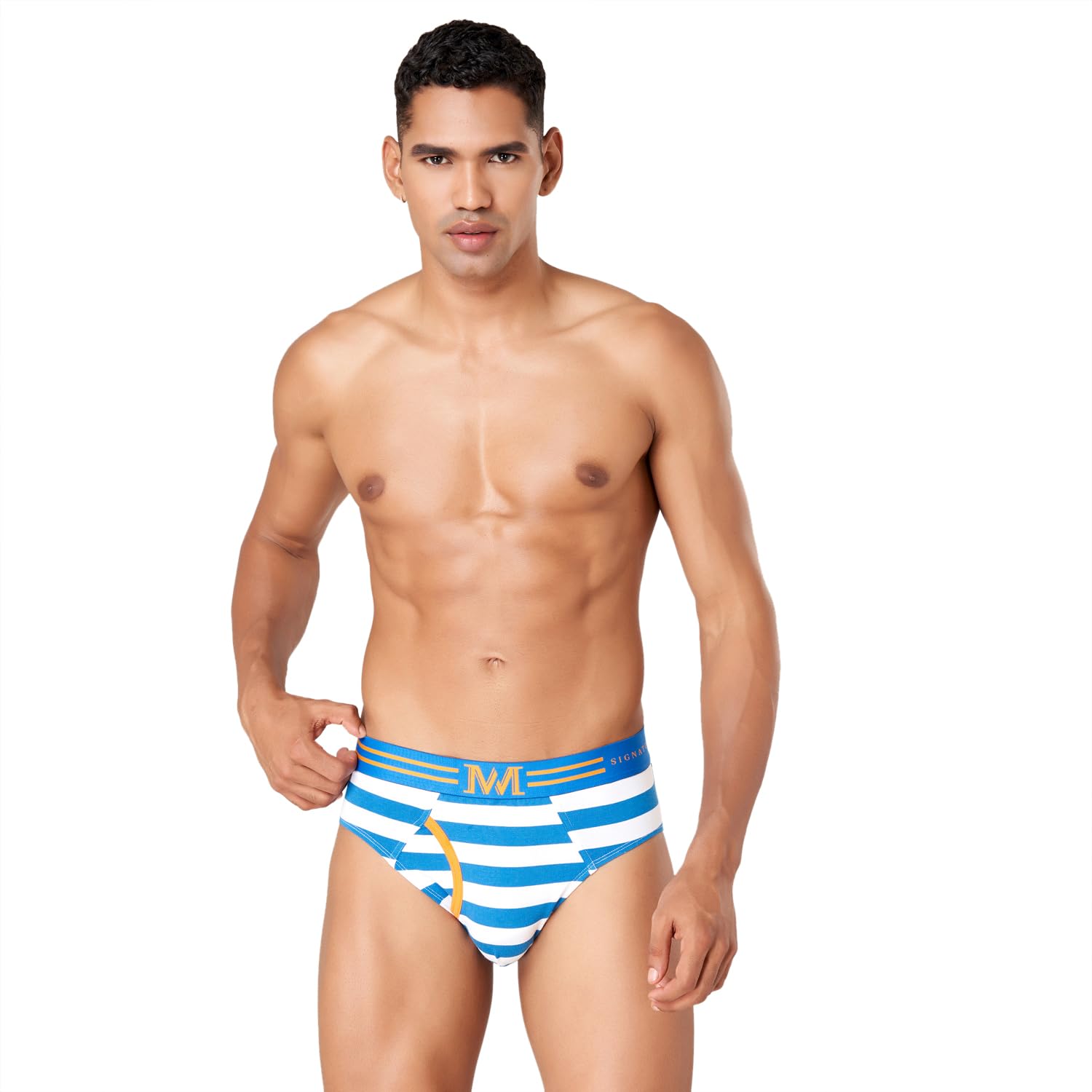 macroman m-series MW Signature Collection by Rohit Bal Premium Cotton & Spandex Mens Briefs-picture-25