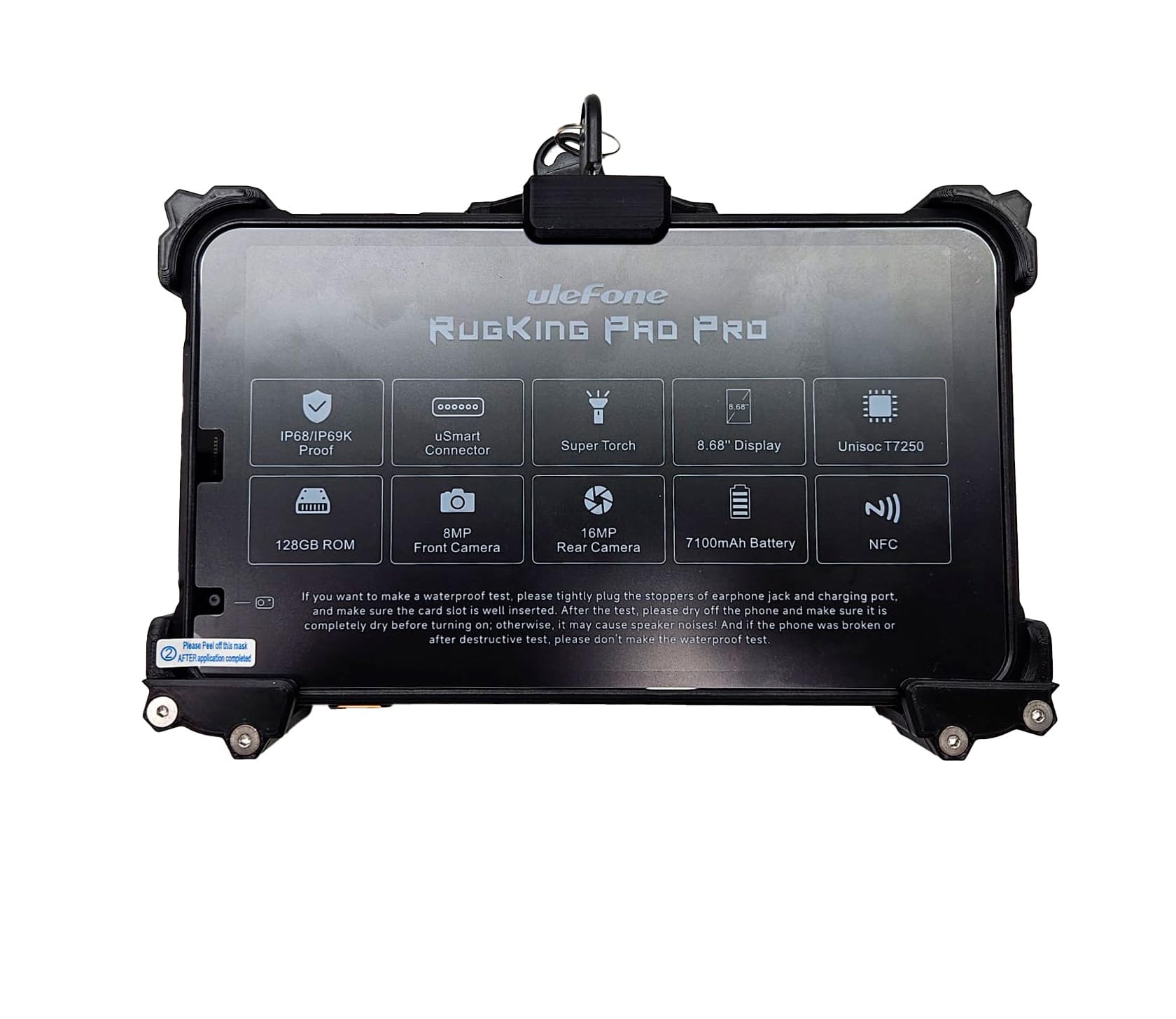 Supporto per Rugking Pad Pro da 8 pollici (non compatibile con Rugking Pad Pro 2 o Ulefone Armor Pad)