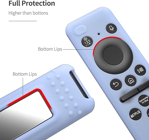 Miniatura 6 de Funda de silicona para Samsung TV Remote 2023 Modelo BN59-01432a BN59-01432J Samsung Solar Cell Remote Control Cover 2023 8K Neo QLED HDR Smart TV