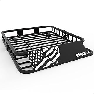 GarveeLife 51 in x 36 in Universal Roof Rack Carrier Basket, 200 LBS Capacity