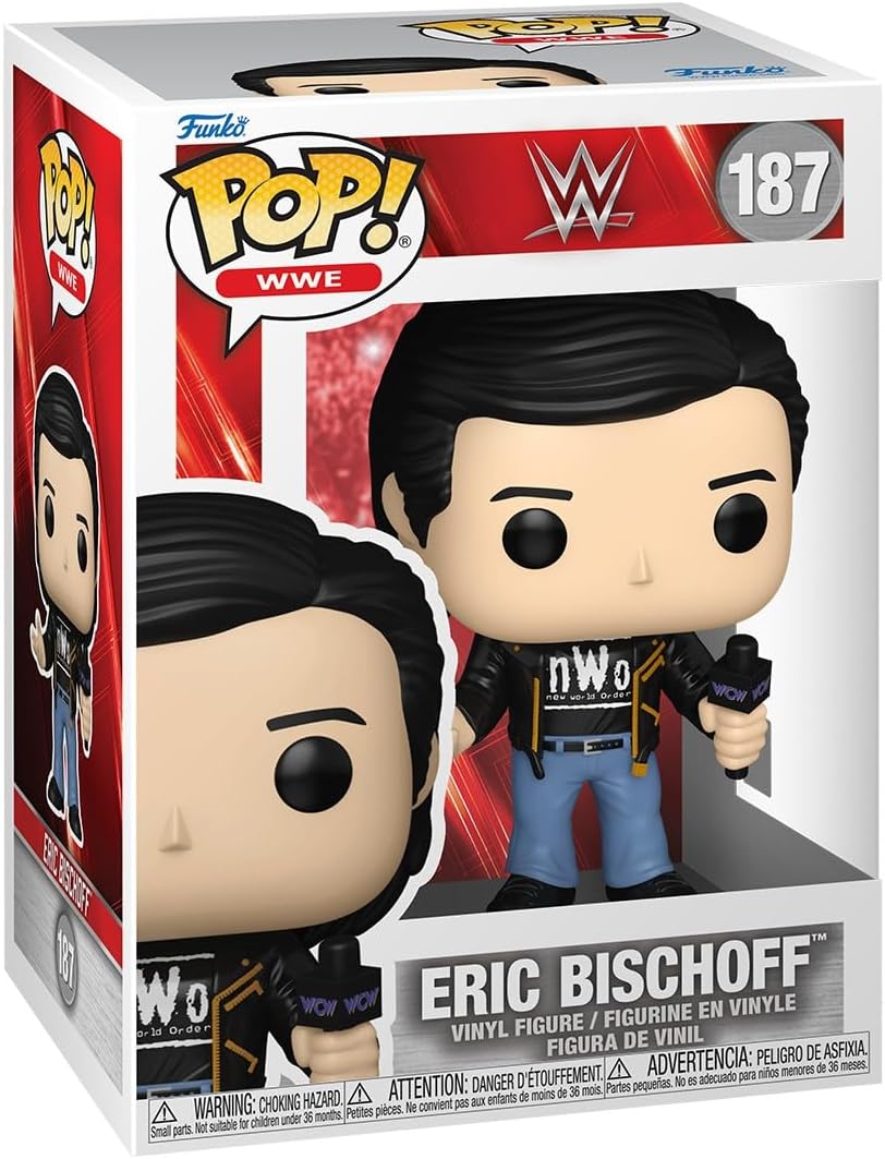 Funko Pop! WWE: Eric Bischoff - Collectable Vinyl Figure - Gift Idea - Official Merchandise - Toys for Kids & Adults - Sports Fans - Model Figure for Collectors and Display