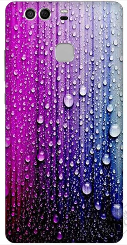Cover custodia In Plastica Rigida Compatibile Con Huawei P8 Lite 2017,Design goccia
