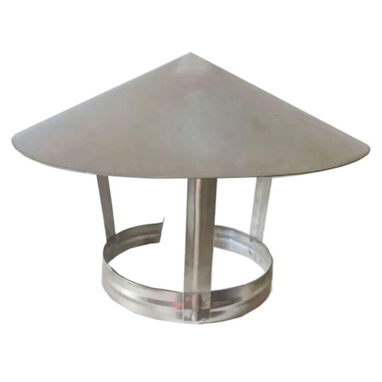 Buy Wallable BullNose Vent, Vent Cowl 304 Stainless Steel Air Vent Louvers Cover Chimney Cowl