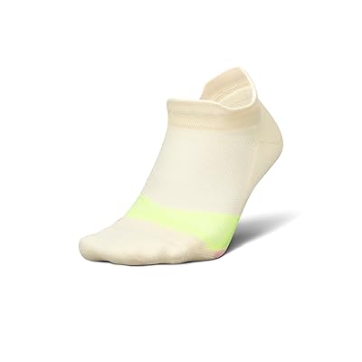 Feetures Elite Light Cushion No Show Tab No Show Socks Shoes Sandy Melon