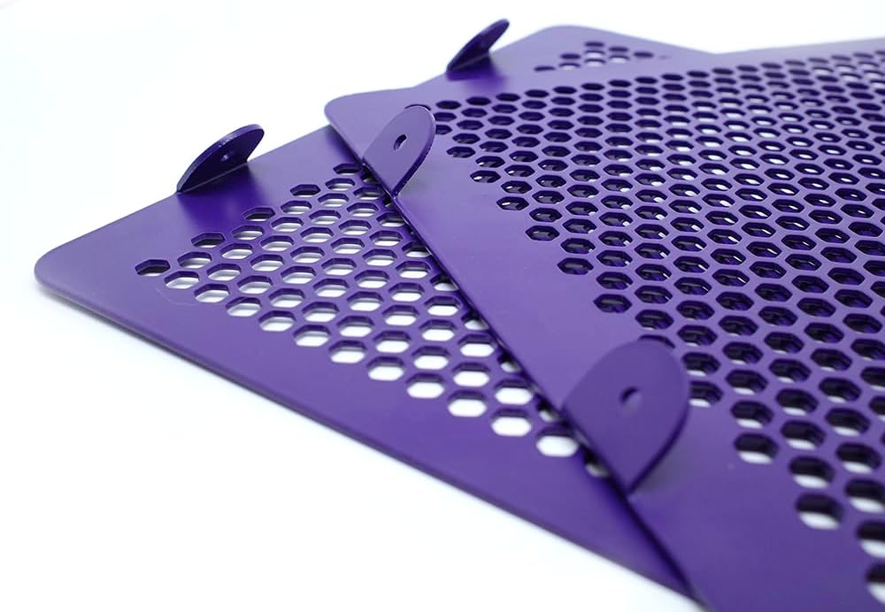 Wheel Arch Clearance Kit Aluminum Plates/Enhanced Clearance For BMW M2/M3/M4/G80/G81/G82/G83/G87 Accessories（Obsidian Violet）