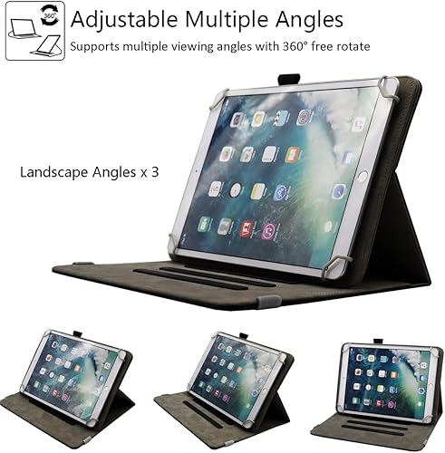 Miniatura 4 de Funda universal para tableta de 8 pulgadas, funda universal para tableta de 7 pulgadas, funda giratoria para tableta Android de 7 y 8 pulgadas,