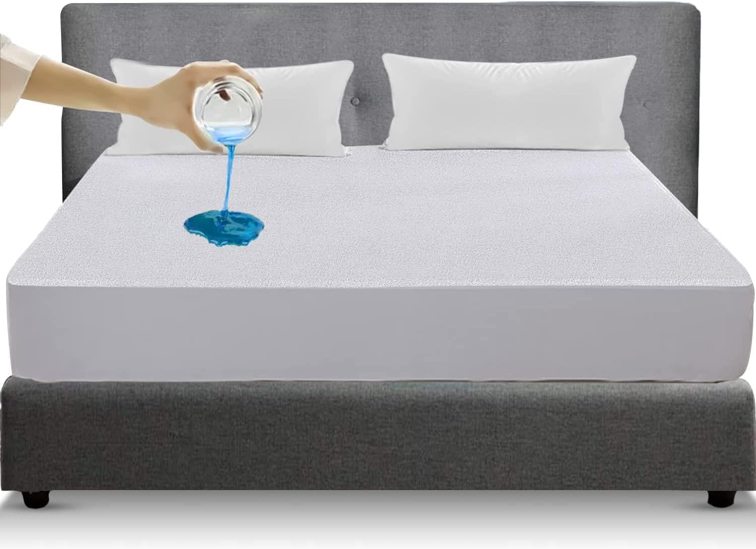 Cosi Home 100 Waterproof Mattress Protector Soft Terry Cotton Fitted