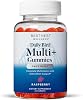 Best Nest Wellness Multivitamin Gummies, with Methylfolate Folic Acid, Methylcobalamin, Whole Food Multi Vitamins for Adults & Kids Multivitamin Gummies, 2 Gummies Per Day Once Daily Raspberry 60 Ct