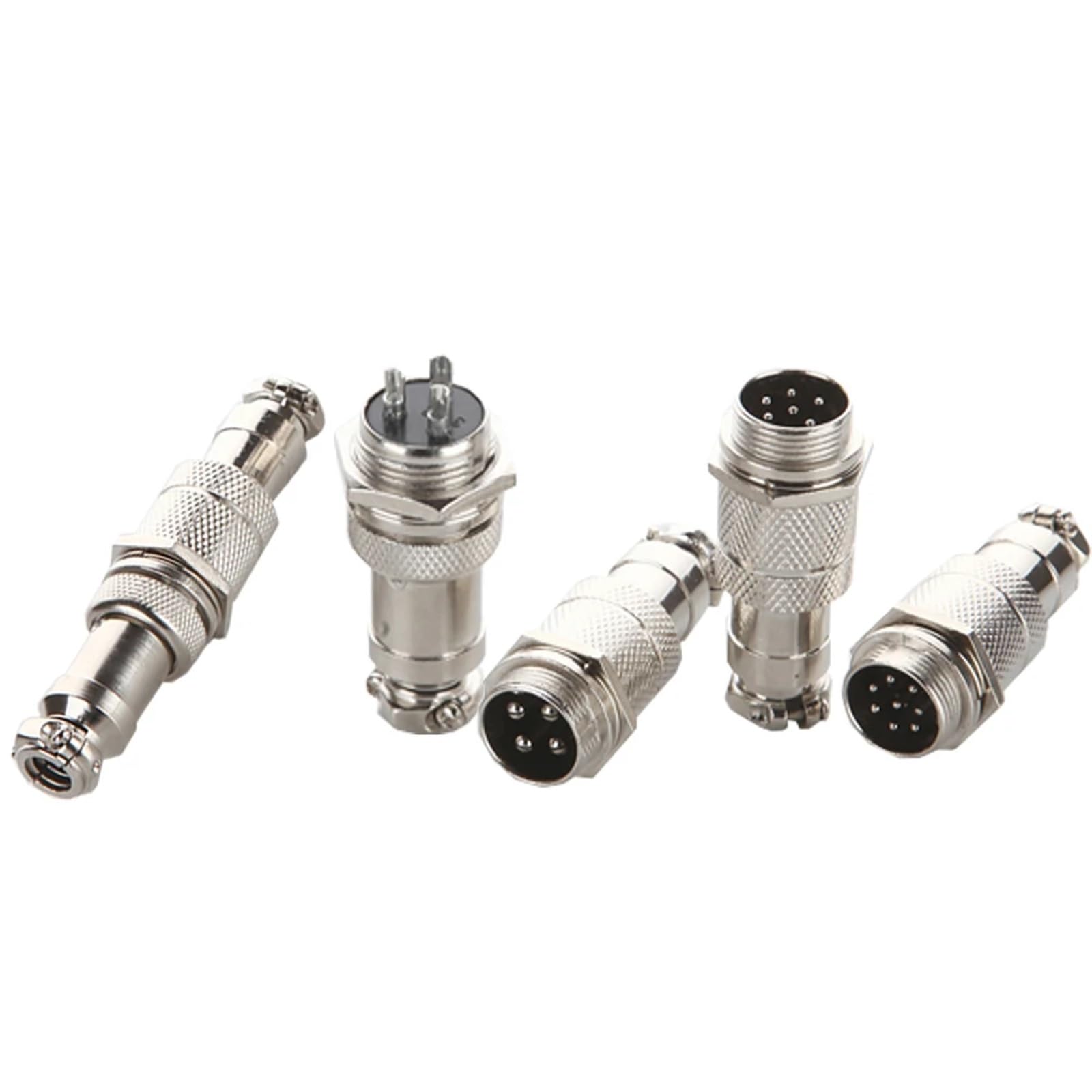 Kit connettore GX16-8 a 8 pin da 16 mm(5 Sets)