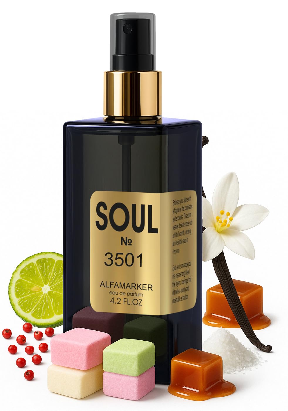 ALFAMARKER SOUL 3501 Love and dont worry Perfume for Women Long Lasting Eau de Parfum Spray 4 0