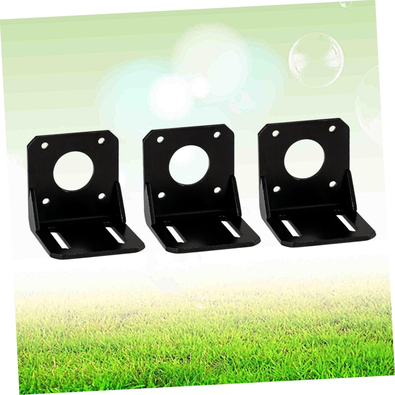 OUNONA 3 Pack Stepper Motor Mounting Bracket Stepper Motor Bracket Steel Mounting Bracket Motor Stepper Motor Stepper Stepper Motor Hexagon Socket Head Screw Allen Wrench Stepper Motors