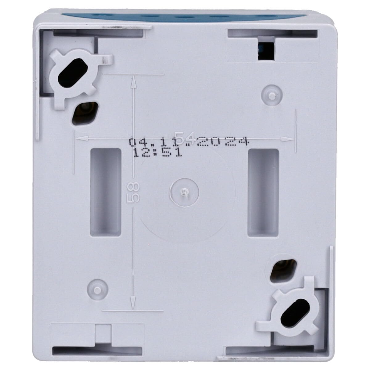 Busch-Jaeger 2733 SLW-53 Schlüsselschalter Ausschaltung, 1-polig (Thermoplast) Grau Ocean® (IP 44) 2CKA001101A0917
