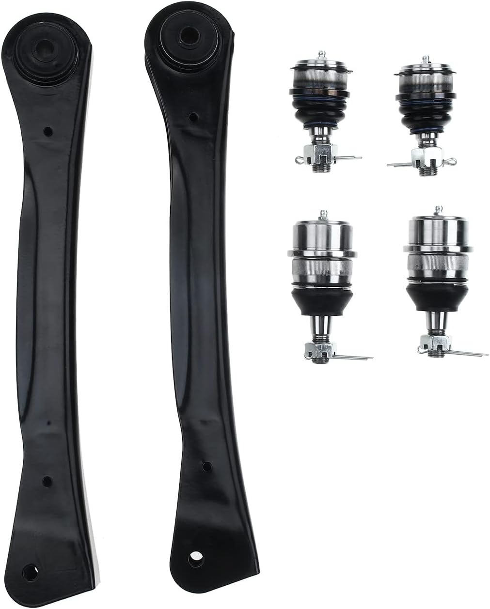 A-Premium 6Pcs Front Suspension Kit, Upper Control Arm, Upper Lower Ball Joint, Compatible with Jeep Grand Cherokee 1993-1998, Wrangler 1997-2006, Cherokee 1991-2001, Comanche 1991-1992, TJ 1997-2006