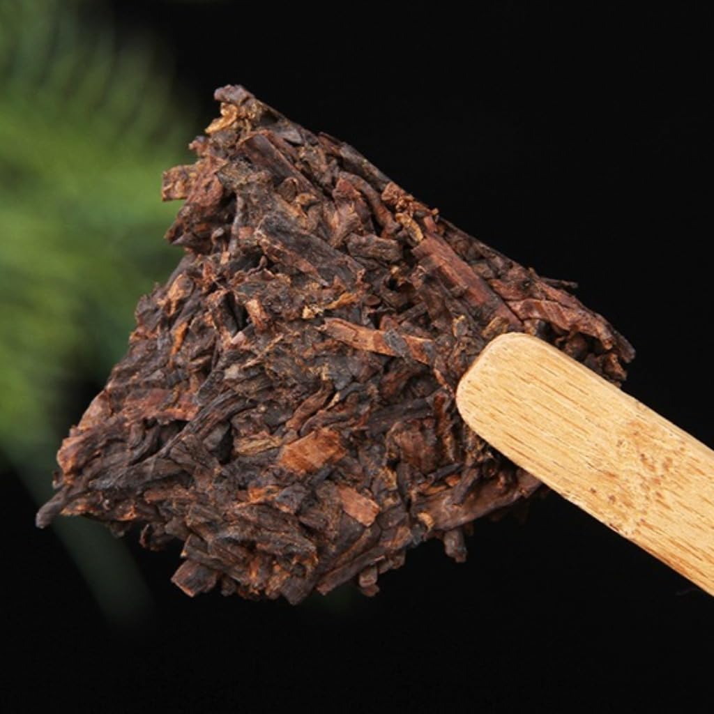 Té Pu-erh Maduro Premium De Yunnan | Ladrillo Suave Añejado 10 Años, Ladrillo De Té Compacto | Té Negro Chino | Bebida Saludable (100 g * 5)