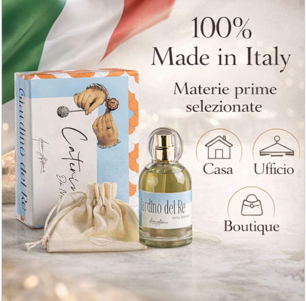 Caterina de medici - JARDIN DU ROI - parfum homme
