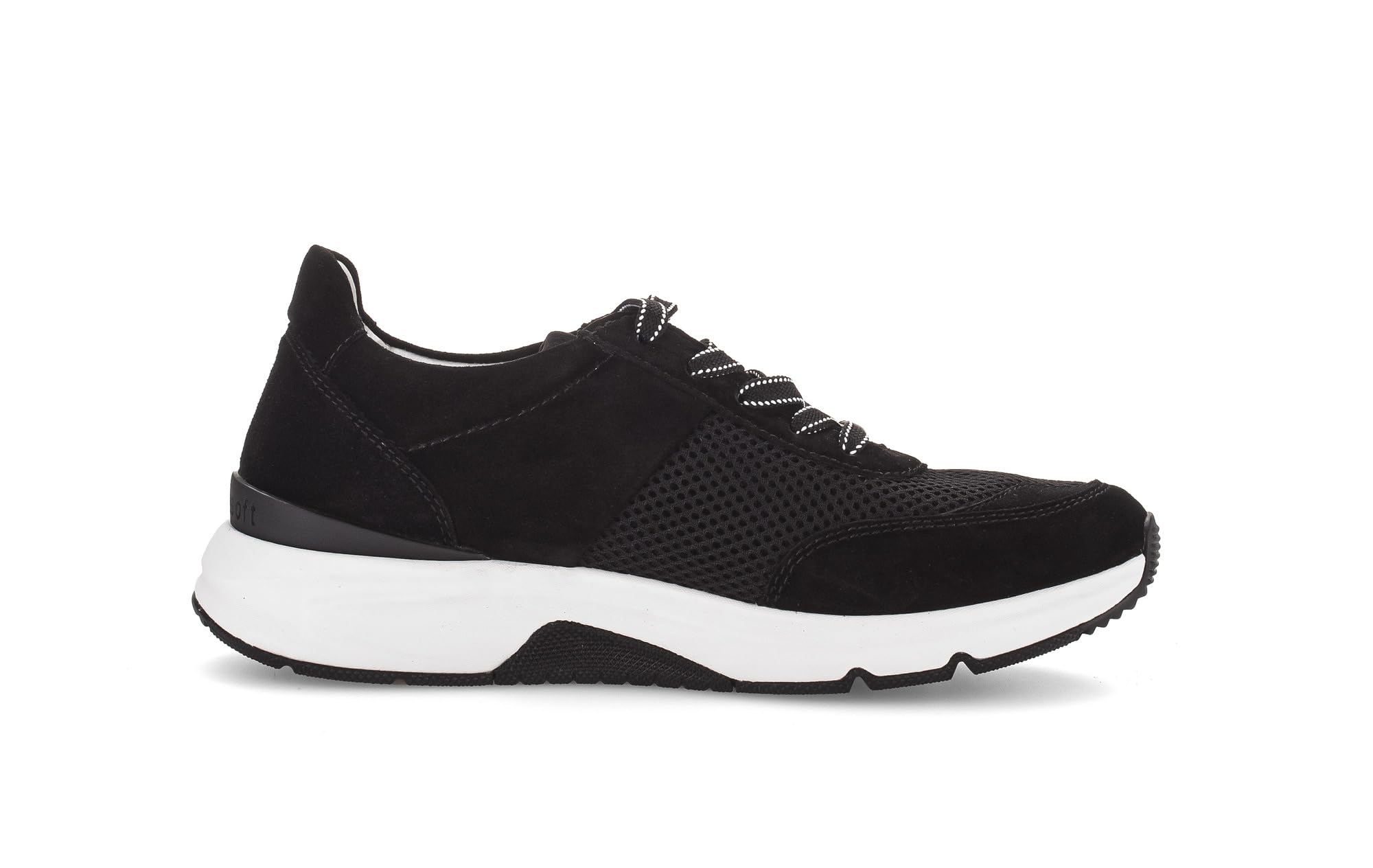 Gabor Damskie buty typu sneaker, damskie sneakersy, czarny 37, 39 EU