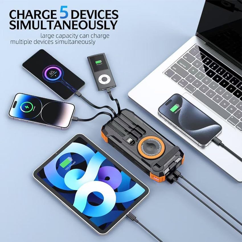 Generic Fotopower 908 40000mAh Solar Power Bank - Image 4