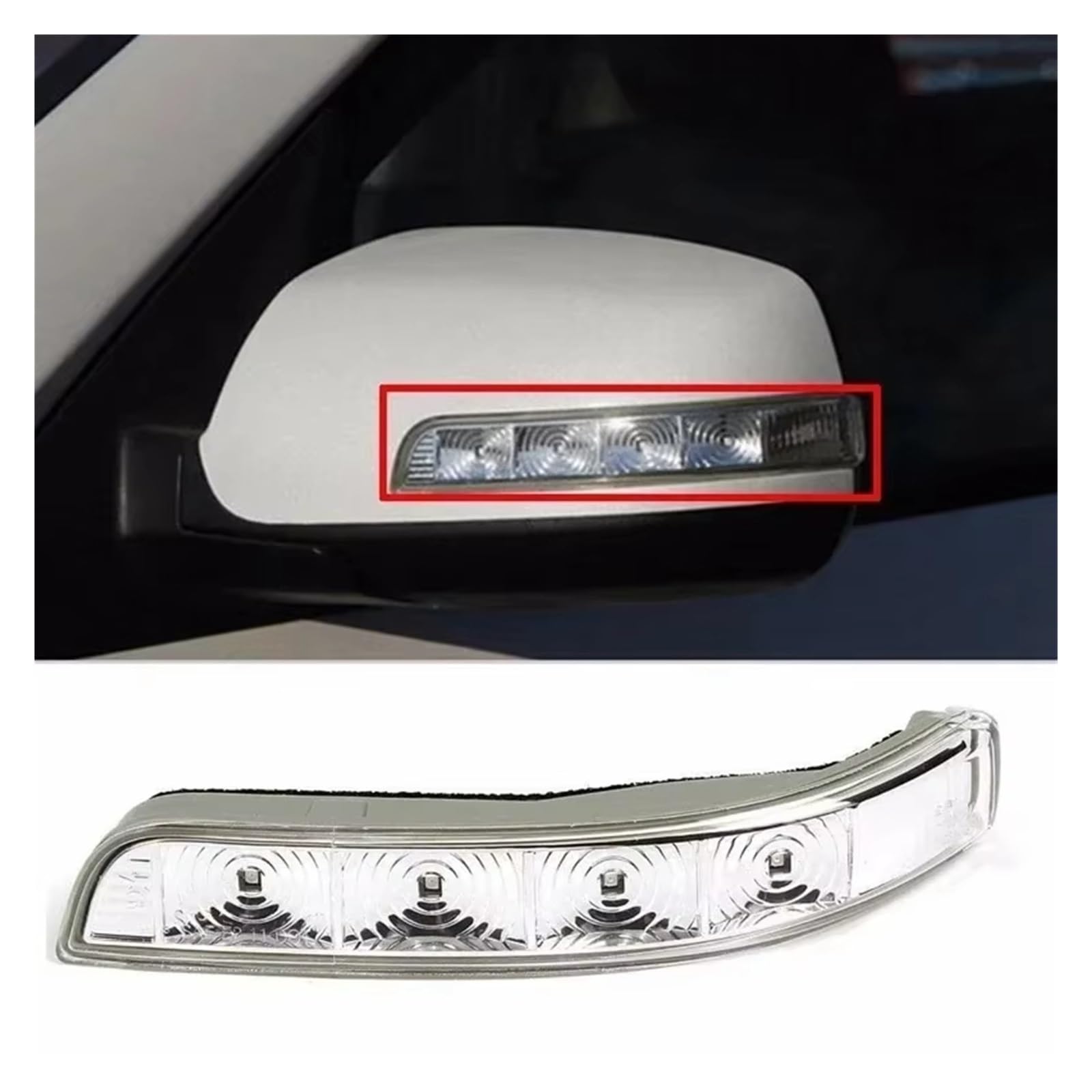 Indicatori Direzione Per KIA Per Sorento XM 2009 2010 2011 2012 2013 2014 Specchietto Retrovisore LED Indicatore Di Direzione Flash 876232P000 876132P000 Direzione Dinamico(A pair)