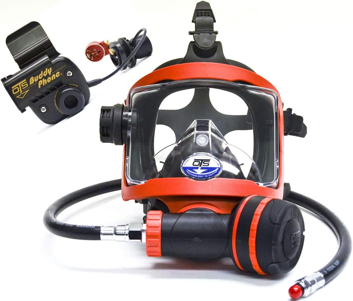 OTS Guardian Full Face Mask w/ Buddy Phone Communications