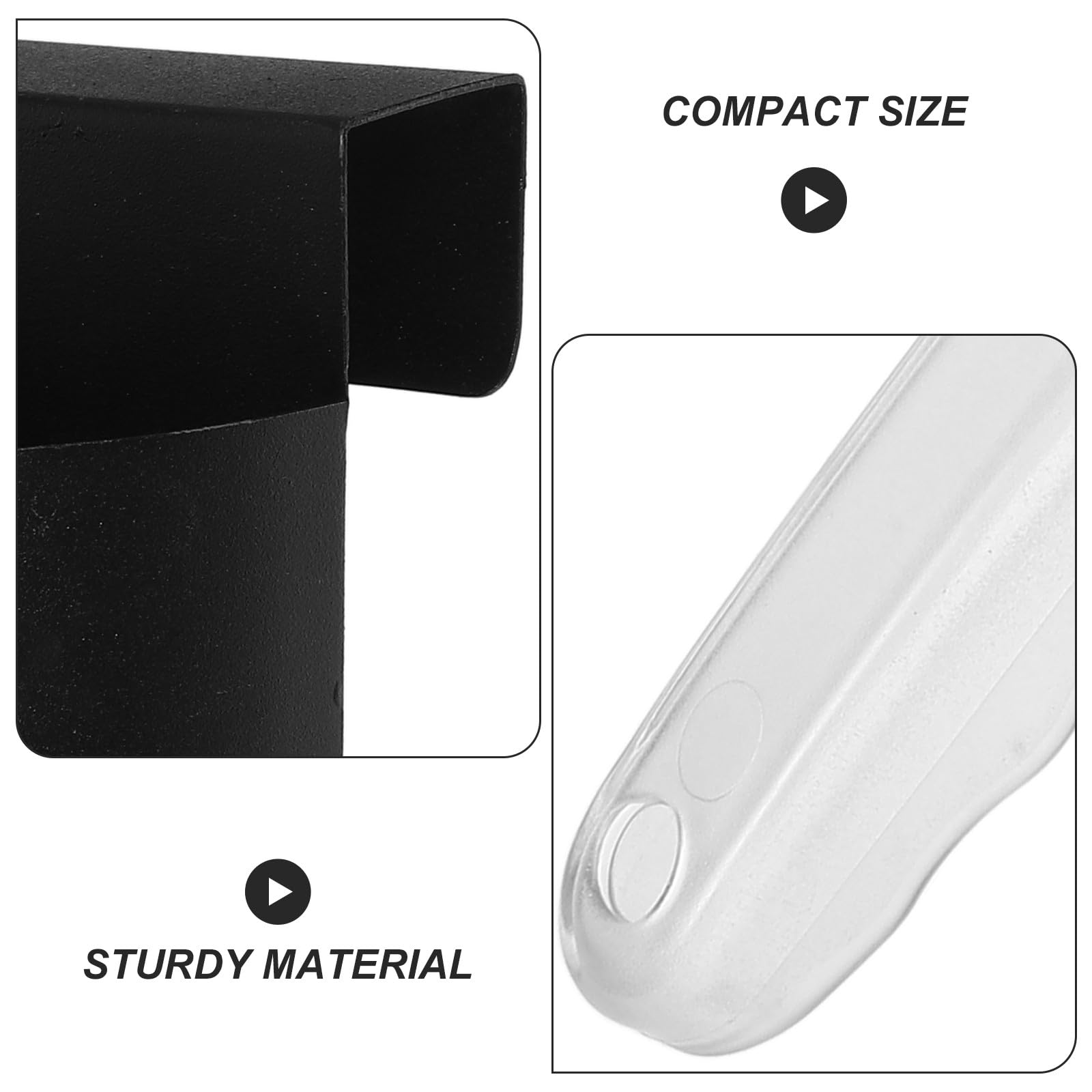 Toyvian Set de Pelle à Glaçons et Cuillère à Farine en Plastique Abs avec Poignée Confortable, Design Multifonctionnel, Organisateur Suspendu, Cuisine Professionnelle et Réutilisable