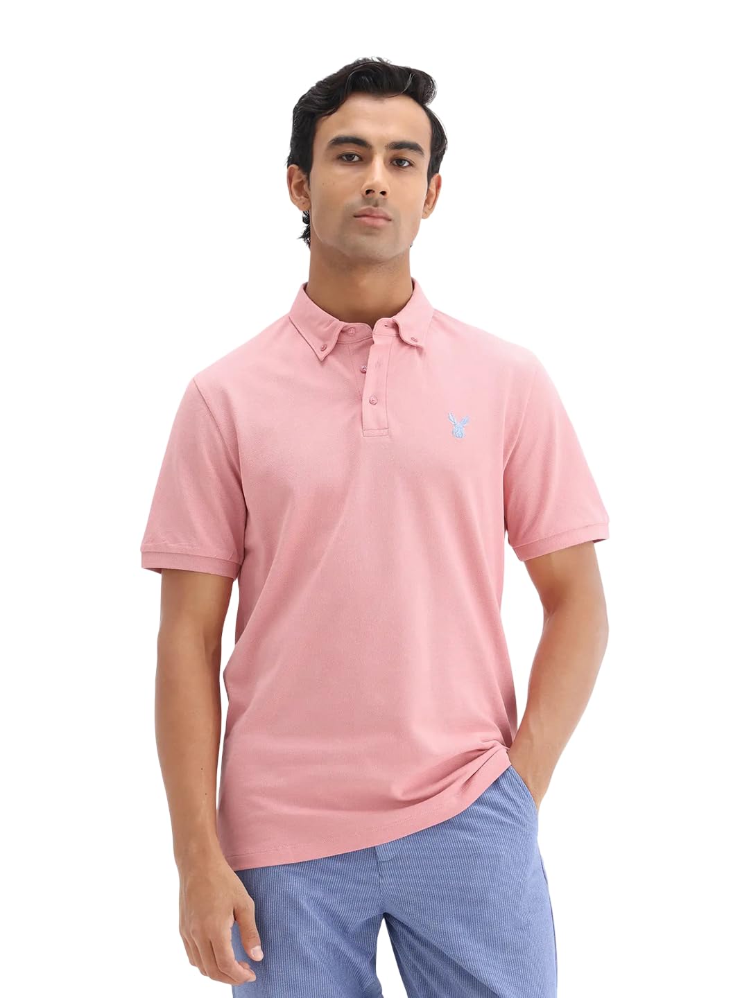 Regular fit Embroidered Polo-image-9