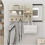 TMKDNNKG Dekorative Schiebeabdeckung für Stromzählerkästen, Versteckter Verteilerschrank mit Trennwand, Hängeregal, Geeignet für die Wanddekoration,B,50 * 40cm