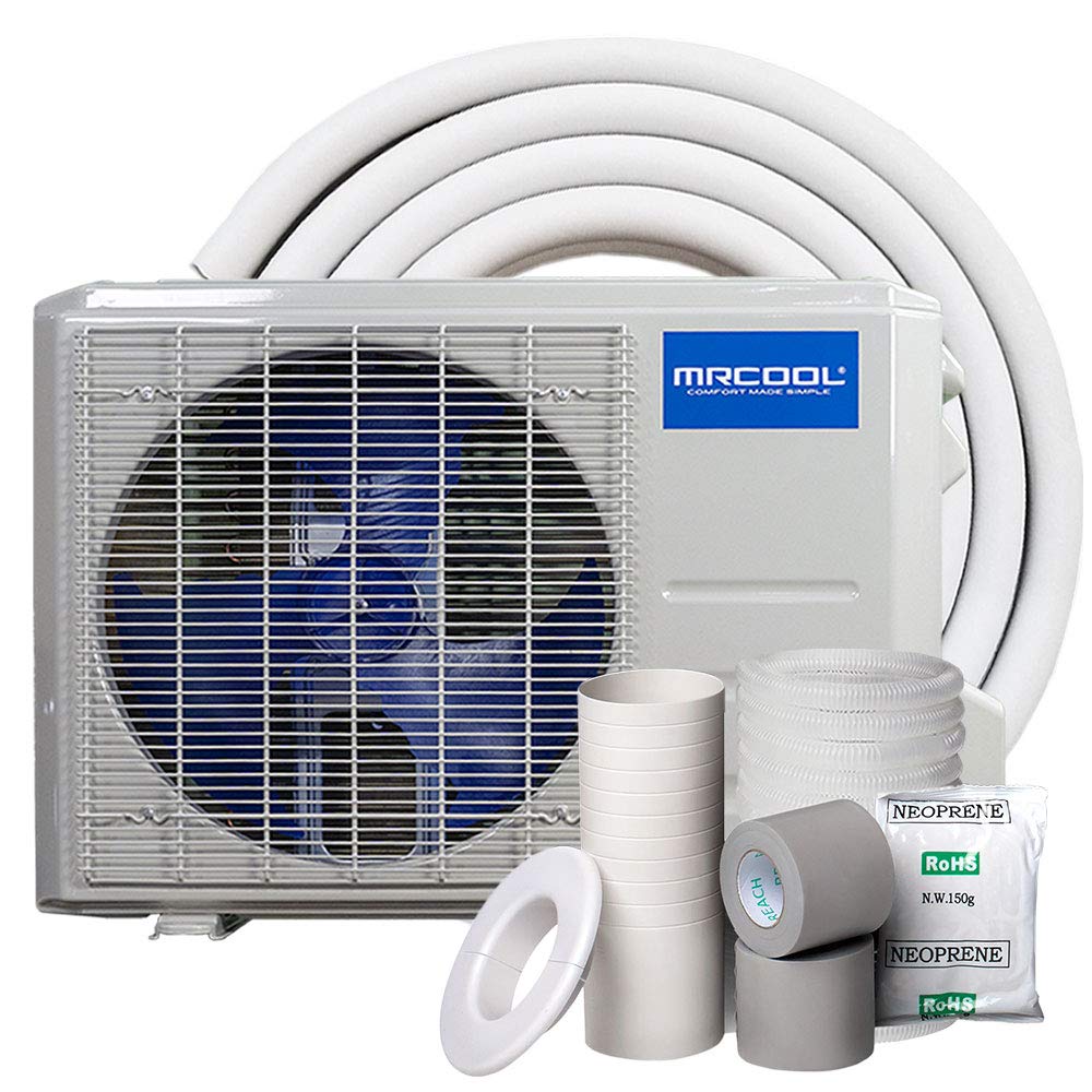 Outdoor unit only! MRCOOL - DIY-12-HP-115B25 DIY 12k BTU 22 SEER Ductless Heat Pump Split System 3rd Generation - Energy Star 120v (DIY-12-HP-115B)