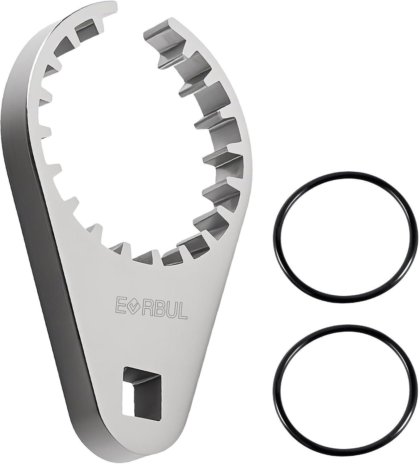 EVRBUL Upgraded Fuel Filter Water Separator Wrench Compatible with F150-F350, 2.6L and 3.3L 2006 to current，Yamaha 4-Strokes 150 to 350 HP (Serial Number 0406), Replace#: 18-79815 YB-ACC04