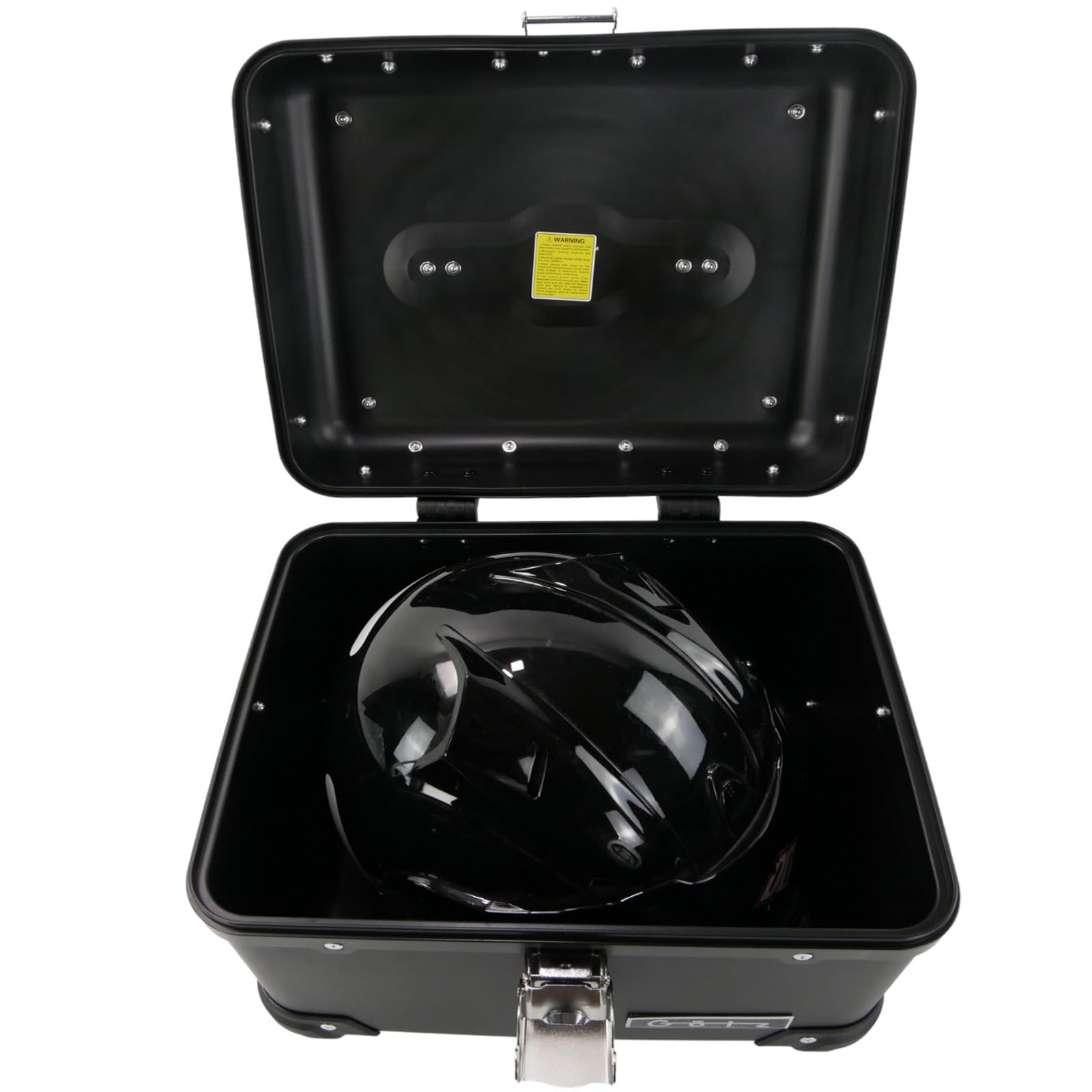 Götz Topcase 35 Liter Aludesign schwarz Komplettset