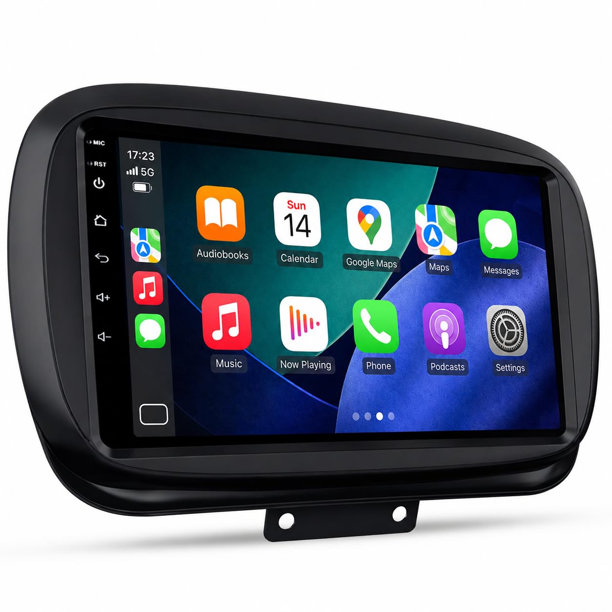 VIBEX Autoradio 9" | Android per FIAT 500X 2015-2023, Wireless CarPlay Android Auto | Navigazione GPS | Bluetooth WiFi | Schermo Touch HD Supporto Retrocamera CANBUS |