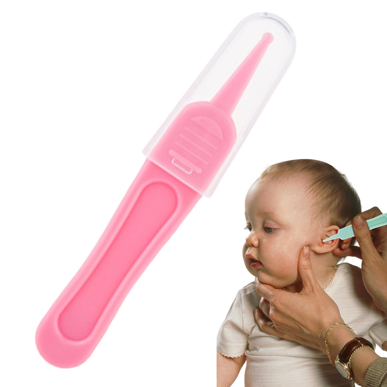 Bébé creuser Booger pince nourrissons oreille nez nombril outils de nettoyage enfants pince de sécurité pinces de nettoyage enfant en bas âge cavité nasale fournitures de soins  1501