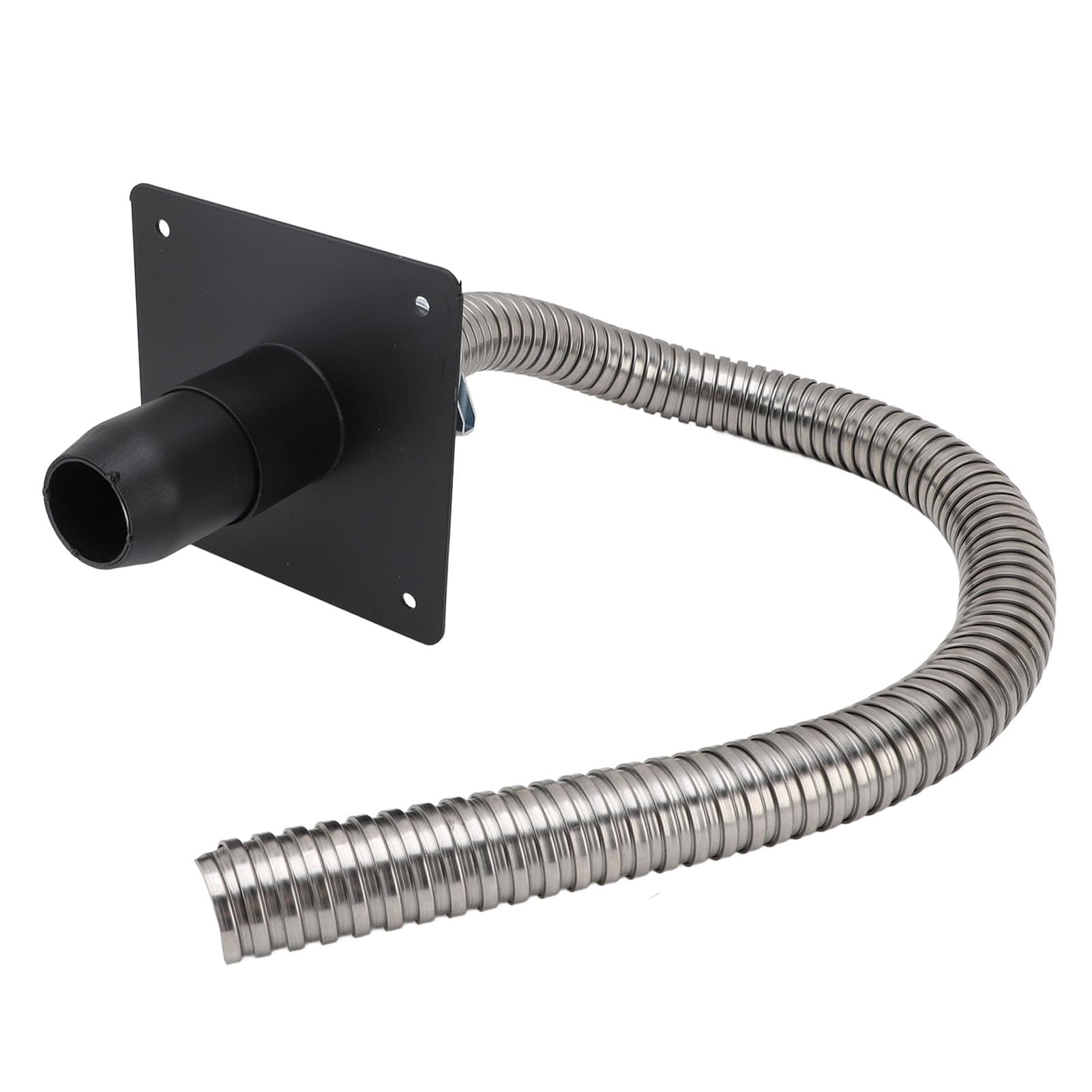 ciciglow Kit D'extension D'échappement de Générateur avec Trois Adaptateurs Universels, Réduction du Bruit Isolée Via une Plaque de Montage Murale, évent en Toute sécurité pour la