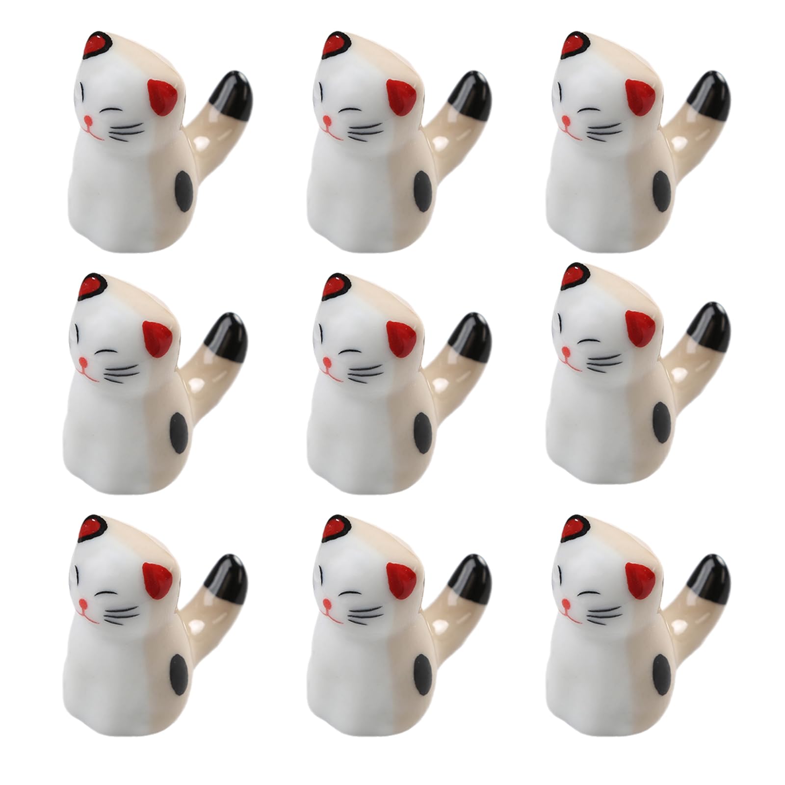 MRKU Chopstick Rest Chopsticks Holders Restaurant Ceramic Hand Painted,Multifunctional,For Forks,Spoons,Home Kitchen