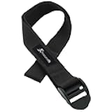 Durable Cotton Cinch Buckle Yoga Strap for Stretching, Flexibility & Physical Therapy
